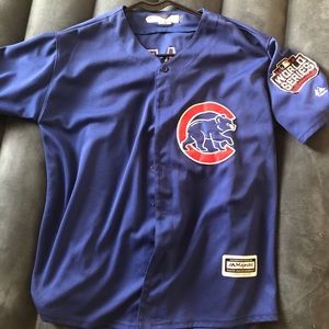 Cubs blue Javy Baez jersey